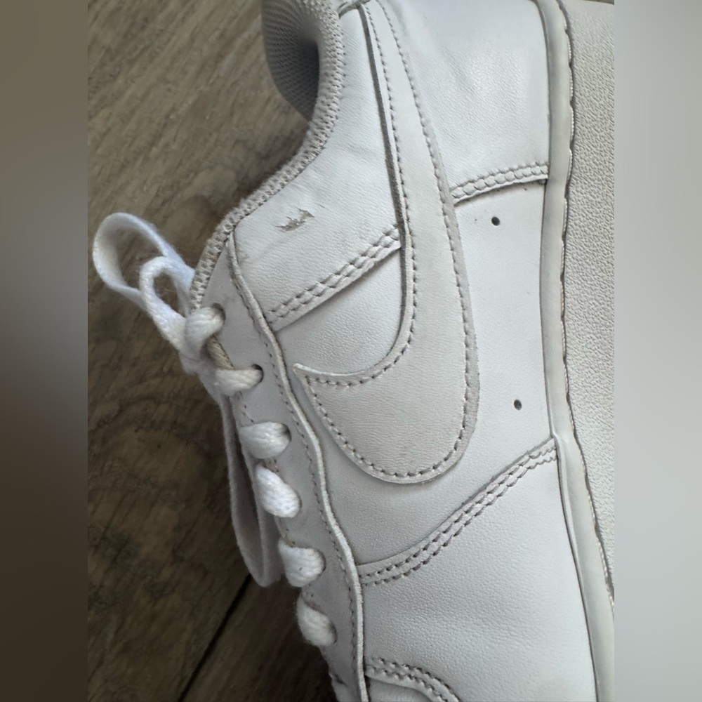 Nike Air Force 1 Low '07 White Brown Gum youth size 7 - women’s size 8.5 - Picture 4 of 11